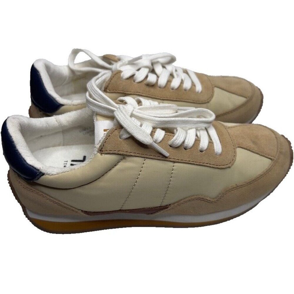 Madewell Womens $110 League Sneakers in Suede Size 5 NH197 - Picture 7 of 12